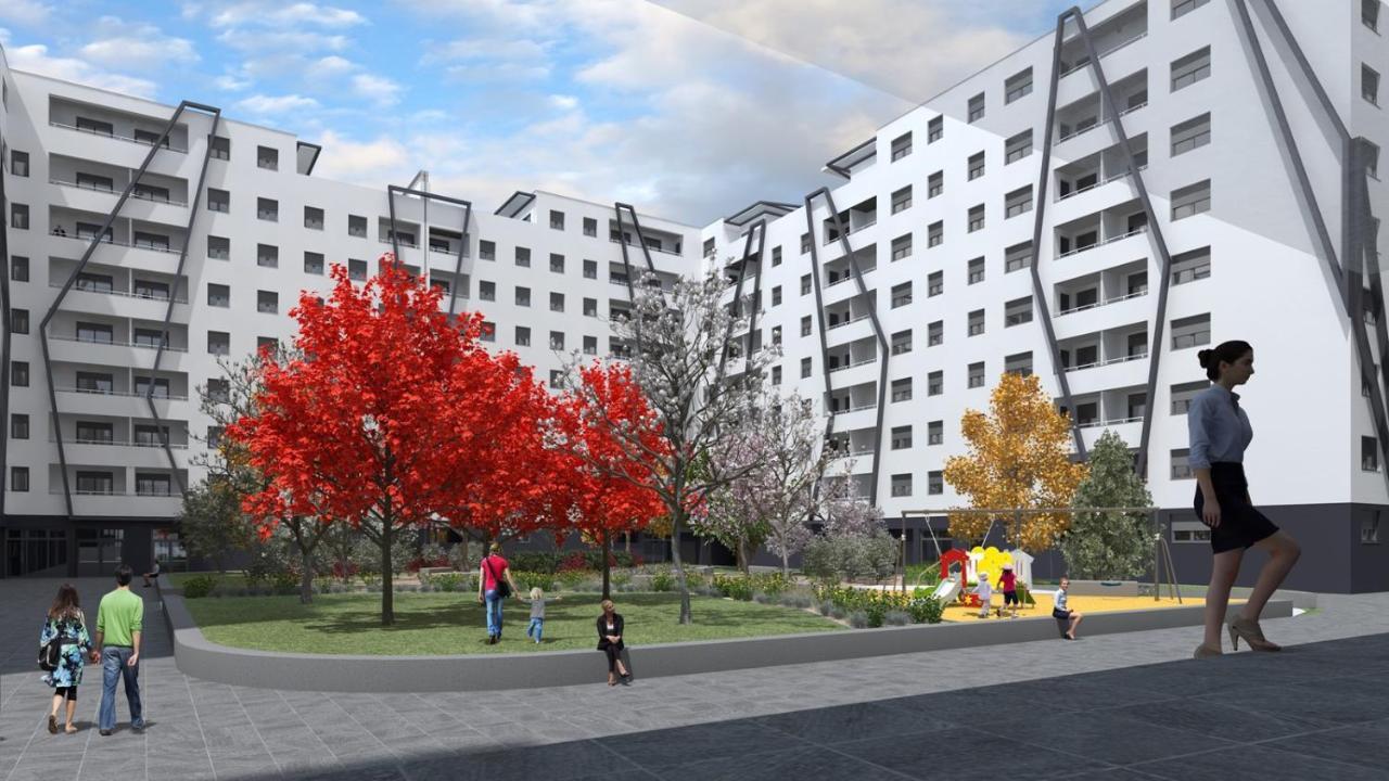 Center Pearl: Urban Oasis With Parking & Views Apartment